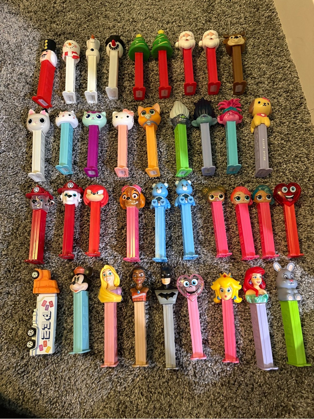 PEZ Candy Dispenser Variety Pack - Multi-Color Character Set